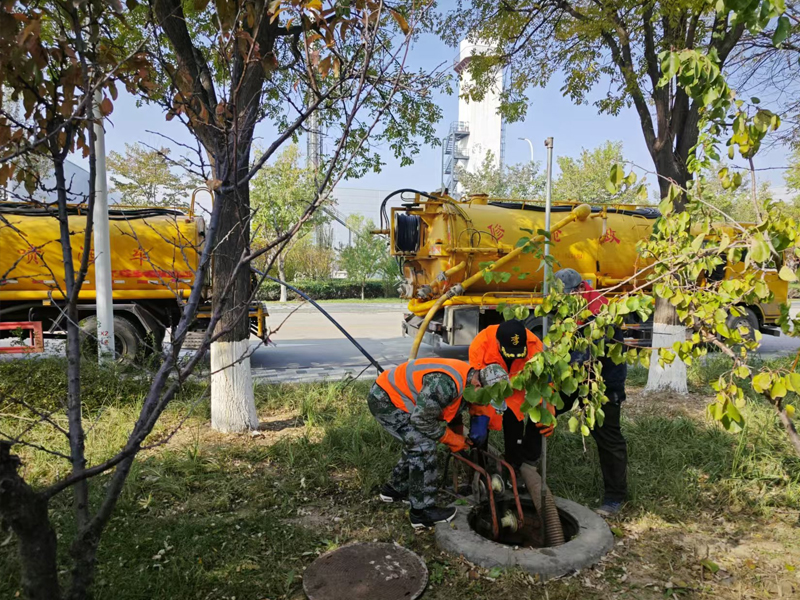 龙袍厂区管道清洗